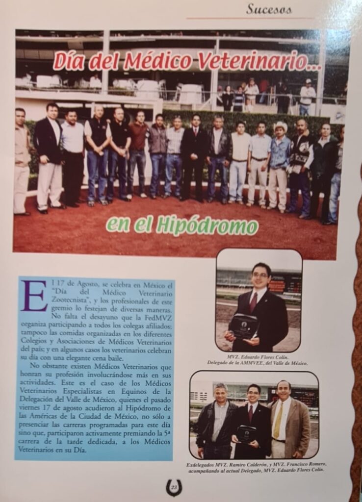 delegación Valle de Mexico AMVEE RED ECUESTRE